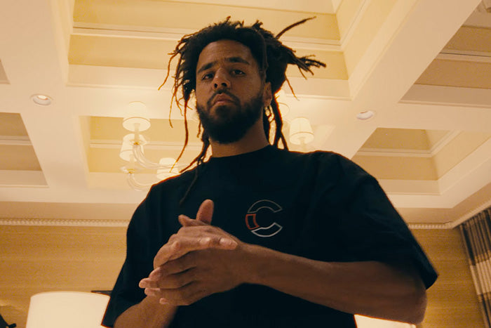 J Cole is provided a soulful backdrop by Jean Bleu in his latest video "Heavens EP"